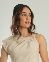 Morgan & Taylor - Jacqueline Fascinator in Black