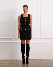 Aqua Blu Australia - Bouclé Selena Mini Dress