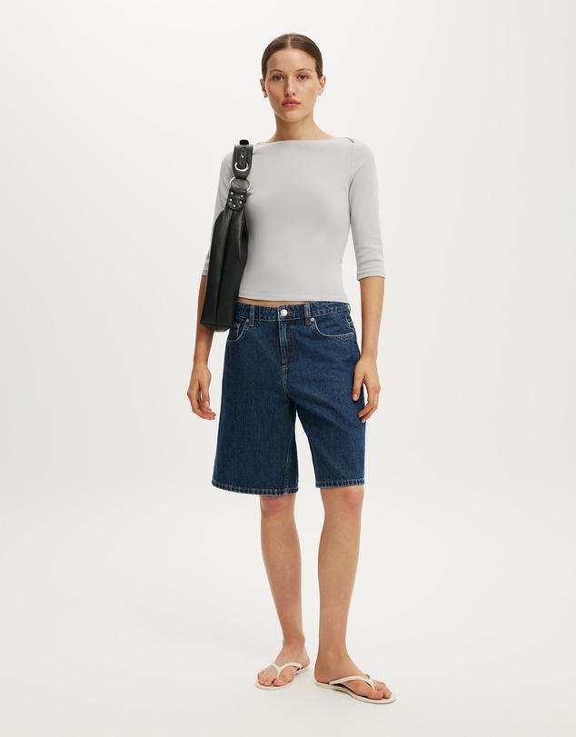 Cotton On - Baggy Denim Short