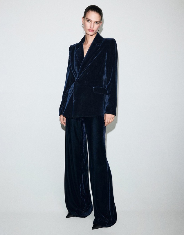 M.N.G - Velvet Suit Trousers