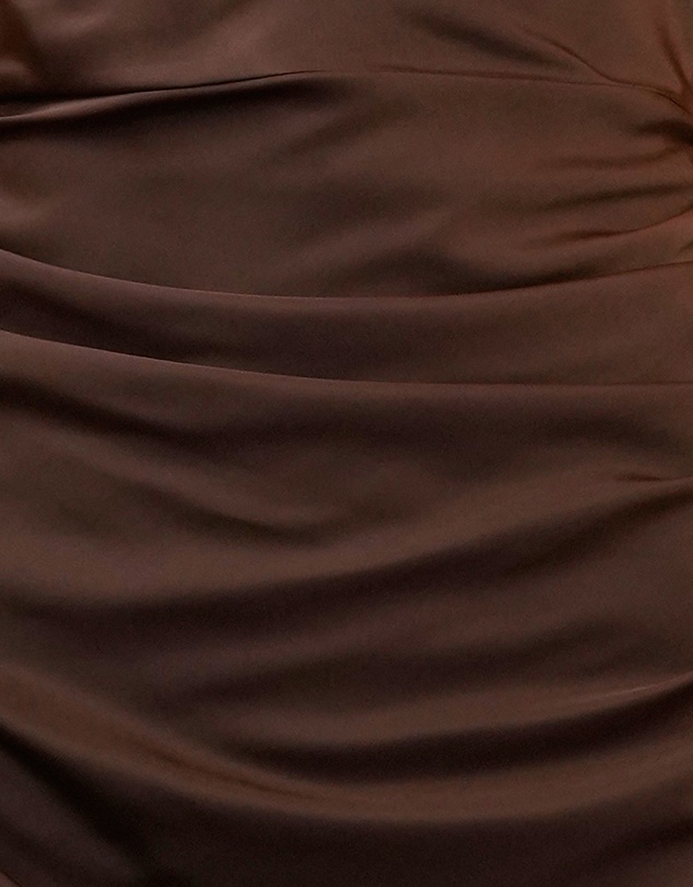 Azzurielle - Greer Draped Bust Maxi Dress