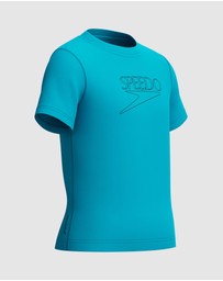 Speedo - SS Classic Logo Rashie - Kids-Teens