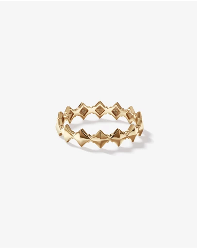 Michael Hill - Signature Connect Point Ring in 10kt Yellow Gold