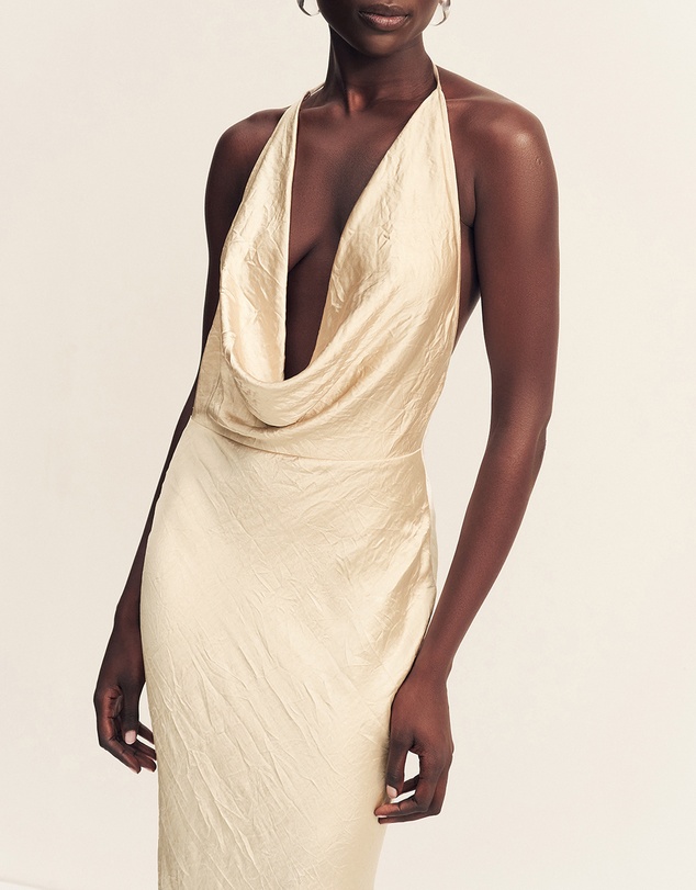 Shona Joy - Andie Low Cowl Maxi Dress
