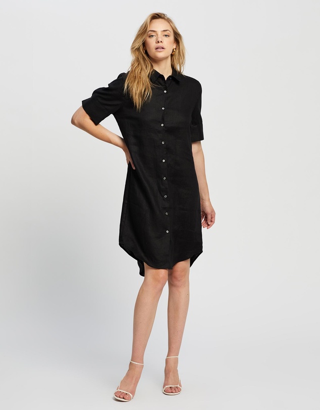 White By FTL - Hettie Shirt Dress
