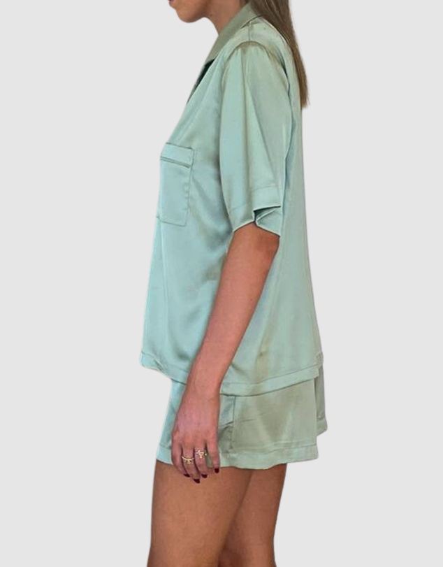 SILK MAGNOLIA - Silk Satin Pyjamas
