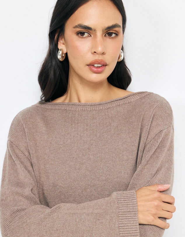 AERE - Nika Cotton Cashmere Knit Jumper