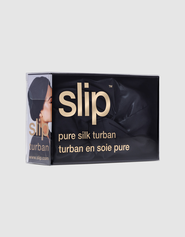 Slip - slip pure silk turban