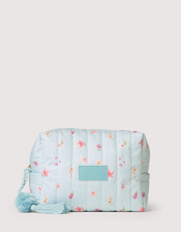 The Somewhere Co - Blue Garden Cosmetic Case