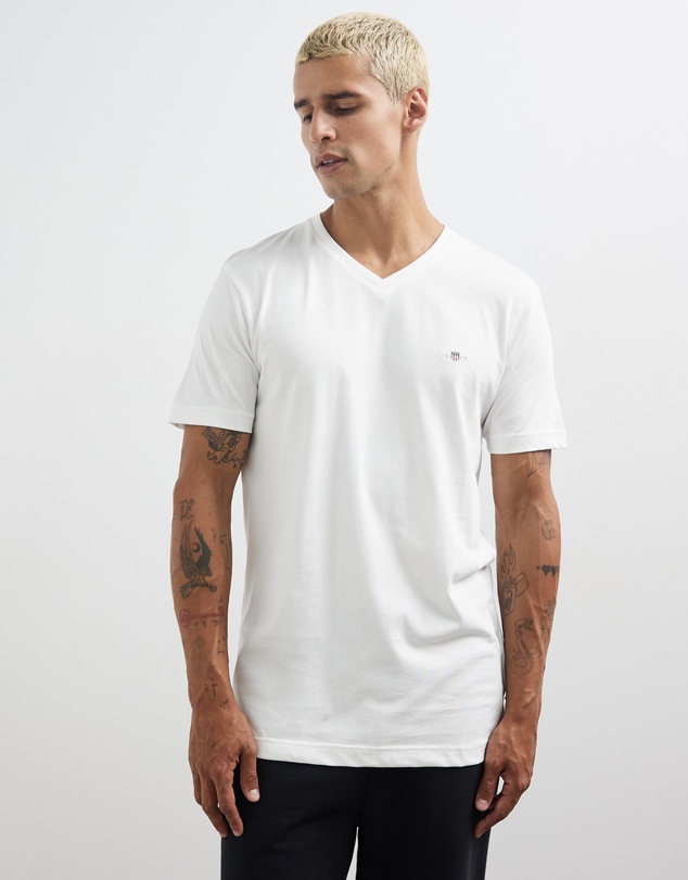 Gant - Slim Shield V-Neck T-Shirt