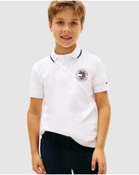Tommy Hilfiger - Graphic Short Sleeve Polo - Teens