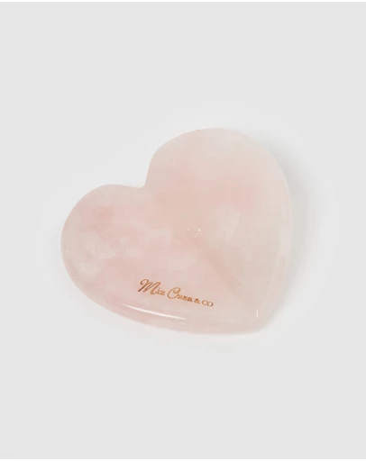 Miz Casa and Co - Heart Gua Sha Rose Quartz