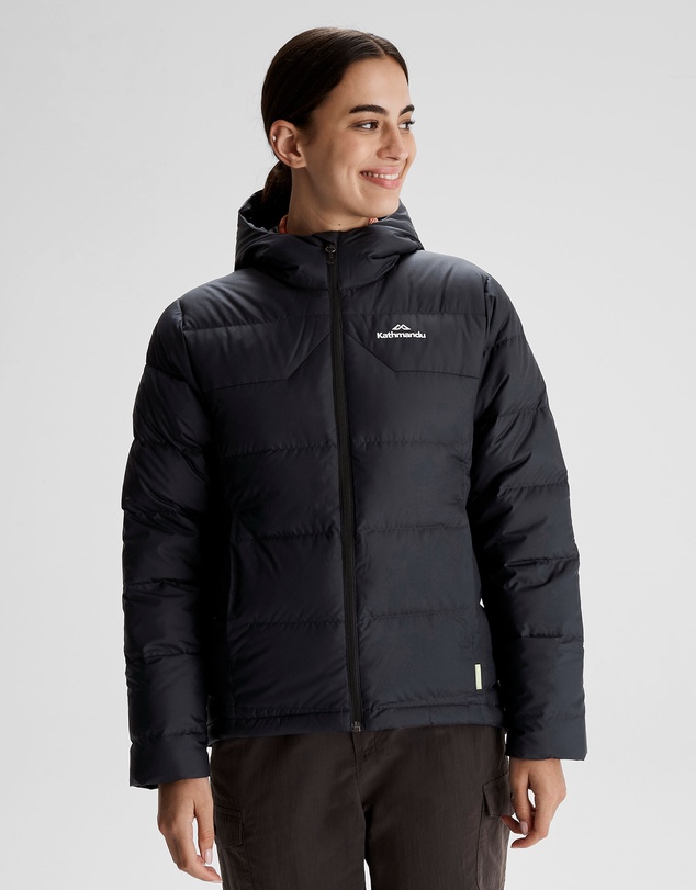 Kathmandu - Epiq Hooded Down Puffer 600 Fill Warm Outdoor Winter Jacket
