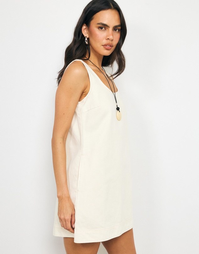 AERE - Elkin Denim Mini Dress
