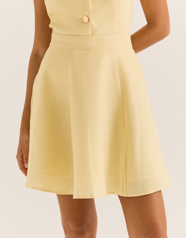 Review - Norah Linen Mini Skirt