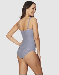 Nip Tuck Swim - Sorrento Stripe Joanne Tankini Set