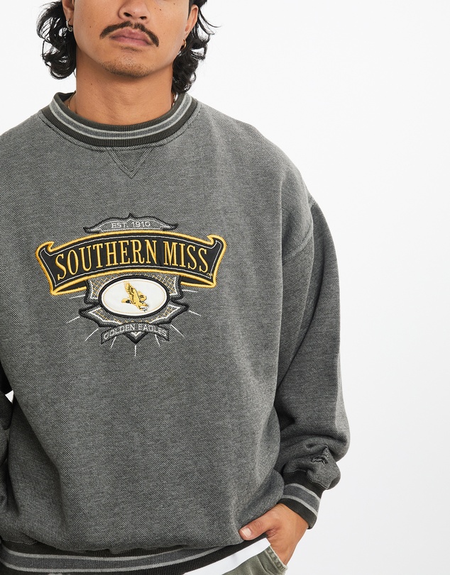 Vintage by The Real Deal - Pre Loved - 90s NCAA Southern Miss Golden Eagles Sweatshirt