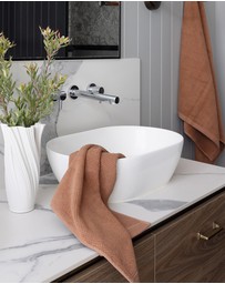 Bambury - Angove Hand Towel 40x70cm Woodrose