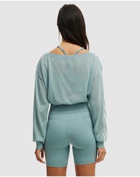 Cotton On Body Active - Sheer Asymmetric Knit Jumper