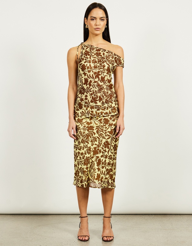 Lover - Ryler Bias Midi Skirt