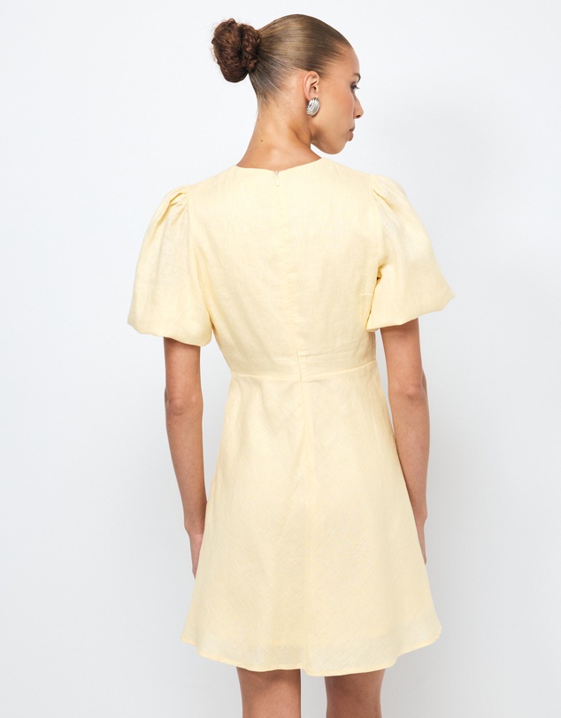 AERE - Elowen Linen Mini Dress