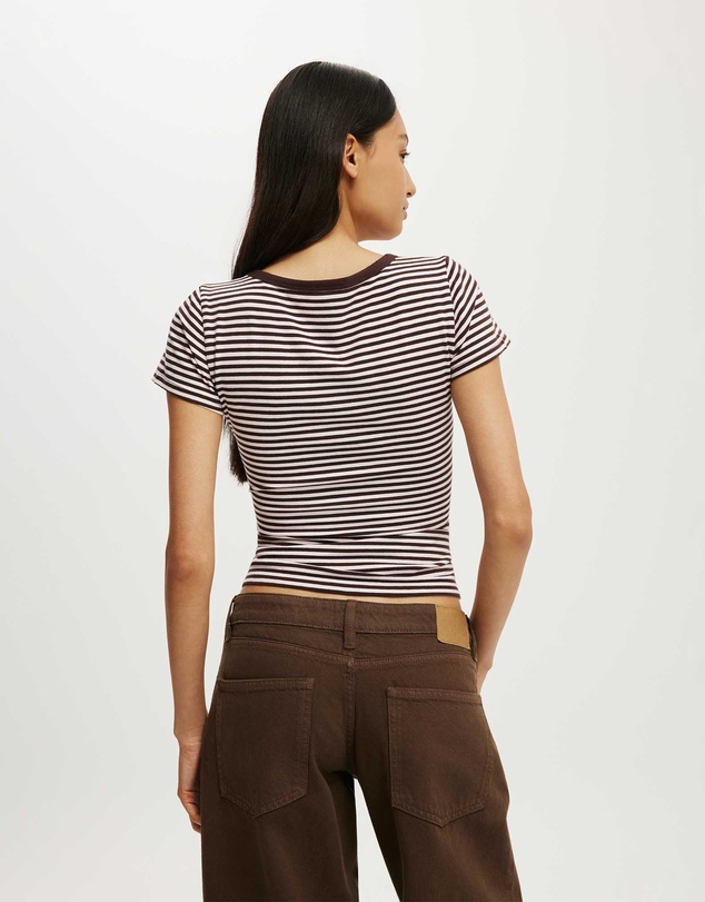 Cotton On - Everyday Smooth Scoop Neck Tee
