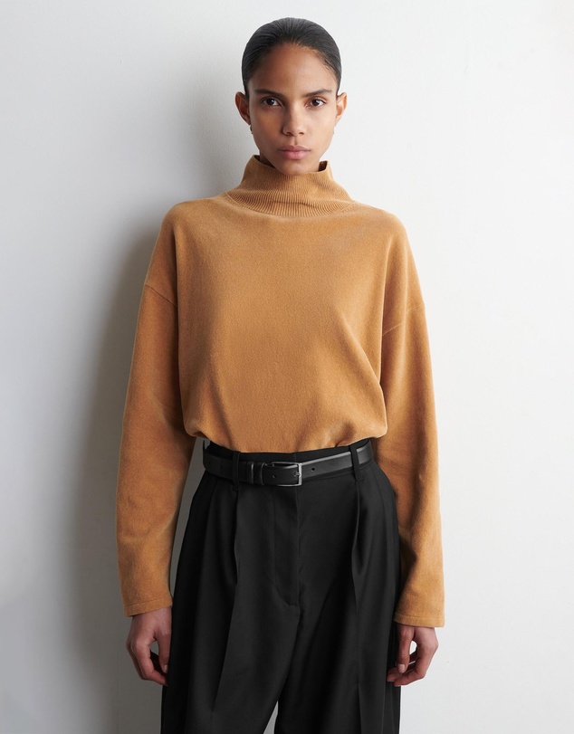 COS - Chenille Funnel-Neck Jumper