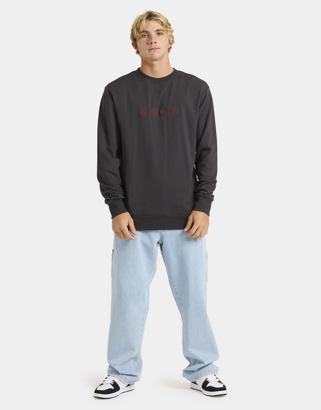 Quiksilver - Mens Static Sun Crew Neck