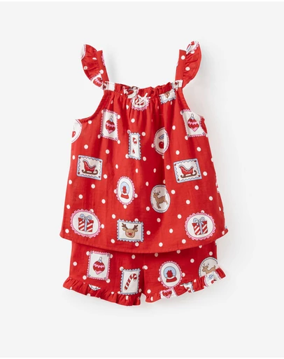 Cotton On Kids - Adults Babydoll Family Christmas Pj Set