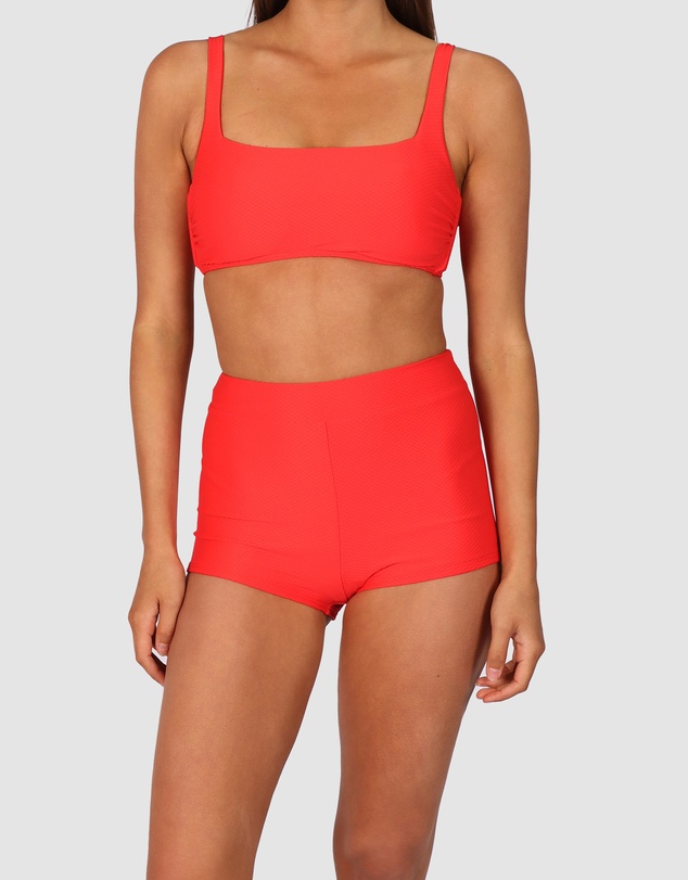 Baku Swimwear - Rococco High Waist Boyleg Bikini Bottom