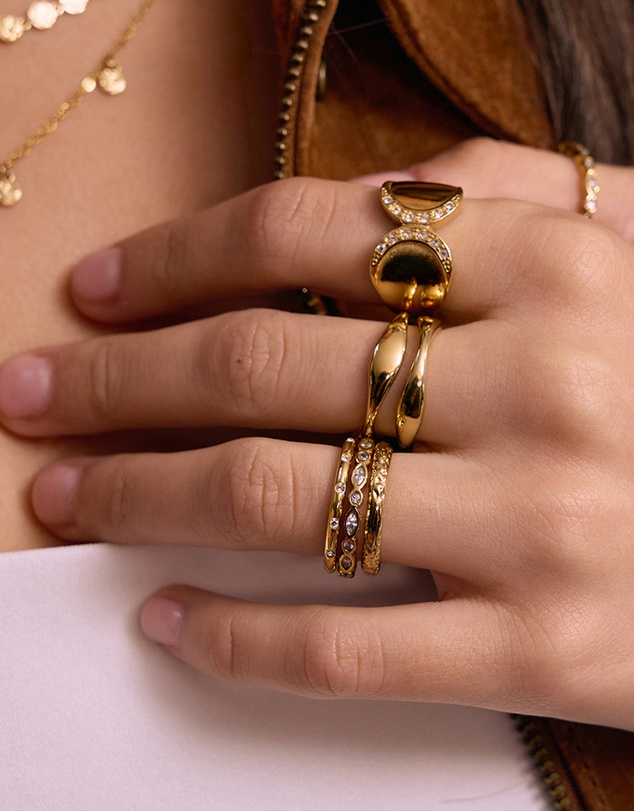 Arms Of Eve - Dune Gold Ring