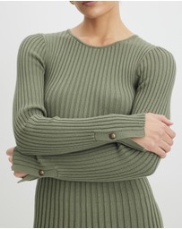 AERE - Organic Cotton Knit Mini Dress