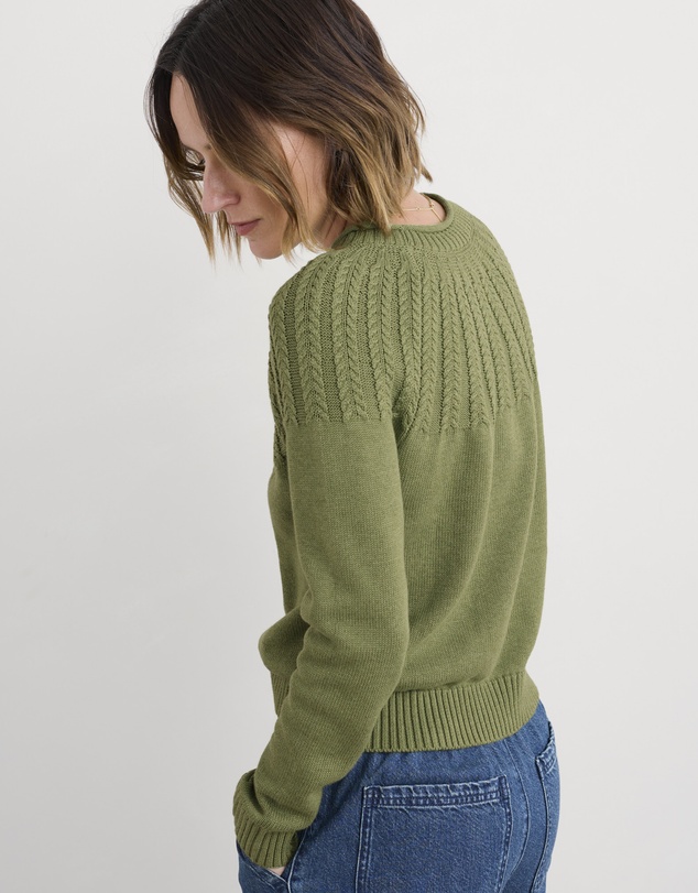 Seasalt - Seasalt Cornwall Green Stone Chat Jumper