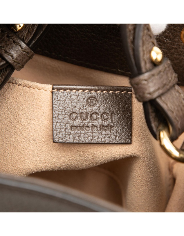 Pre-Loved by Azura Reborn - Pre-Loved Small GG Supreme Ophidia Web Bucket Bag