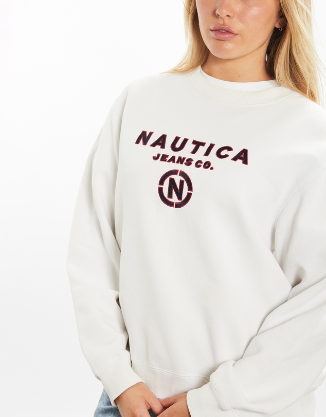 Vintage by The Real Deal - Pre Loved - 90s Nautica Jeans Co. Sweatshirt