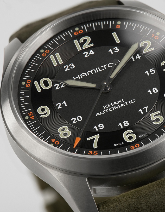 Hamilton - Khaki Field Titanium Auto 38