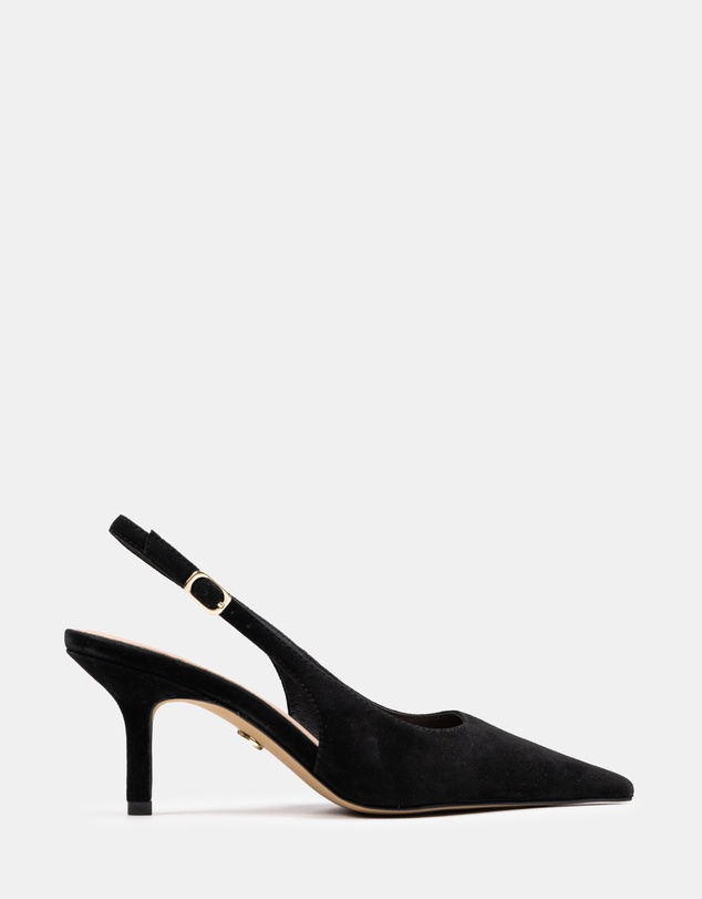 Wittner - Leia Suede Leather Slingbacks