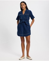 Staple the Label - Brooks Denim Mini Dress