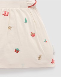Purebaby - Christmas Dress -Kids-Babies
