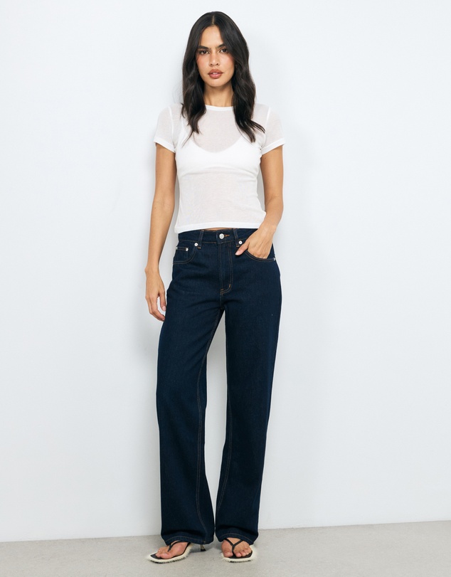 AERE - Aurelia Straight Leg Jeans