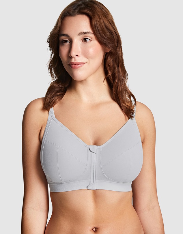 Royce Lingerie - Fearne Organic Cotton Wirefree Front Open Bra