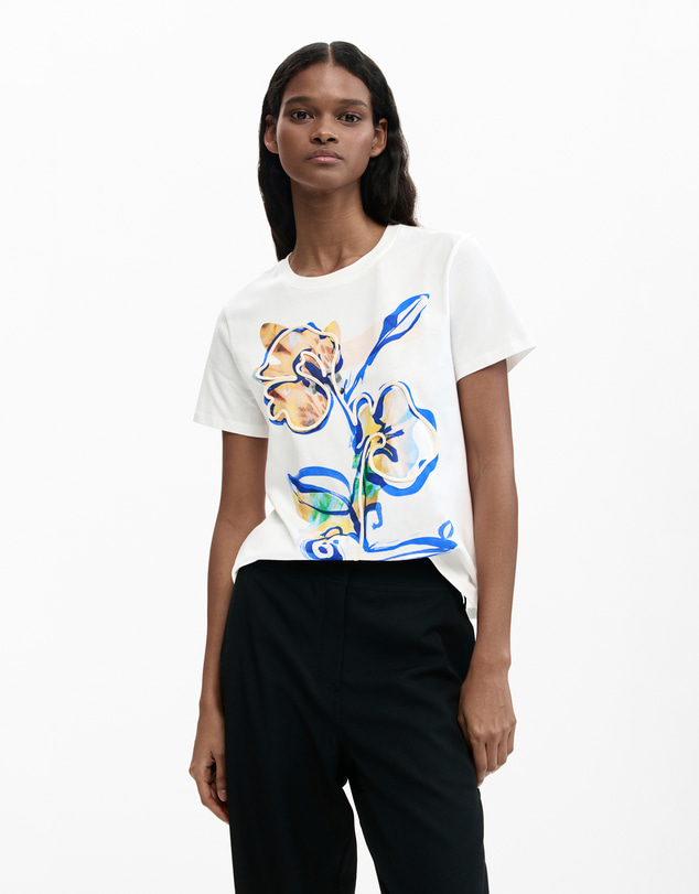 Desigual - Garden flowers T-shirt