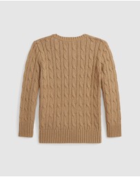 Polo Ralph Lauren - Cable-Knit Cotton Sweater - Babies-Kids