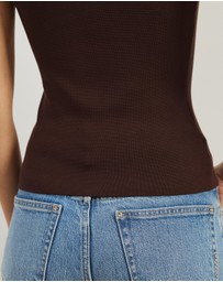 Atmos&Here - Sammy Racer Back Knit Top