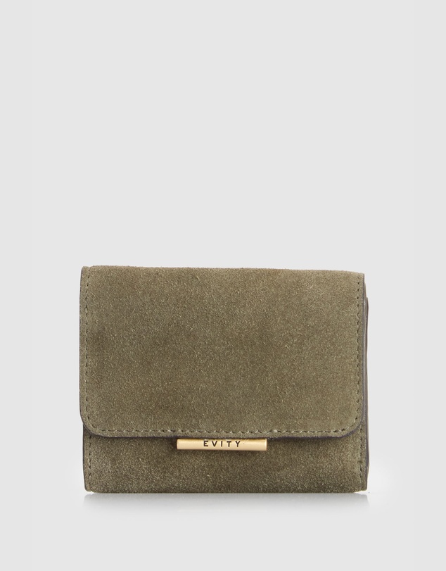 Evity - RFID Thea Suede Small Wallet