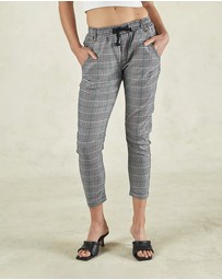 DRICOPER DENIM - Active Ruby Check Jeans