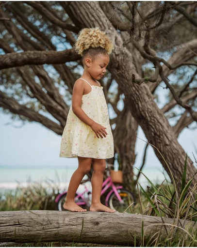 Bebe by Minihaha - Pia All Over Embroidery Dress - Kids