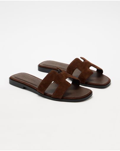 Brown Suede