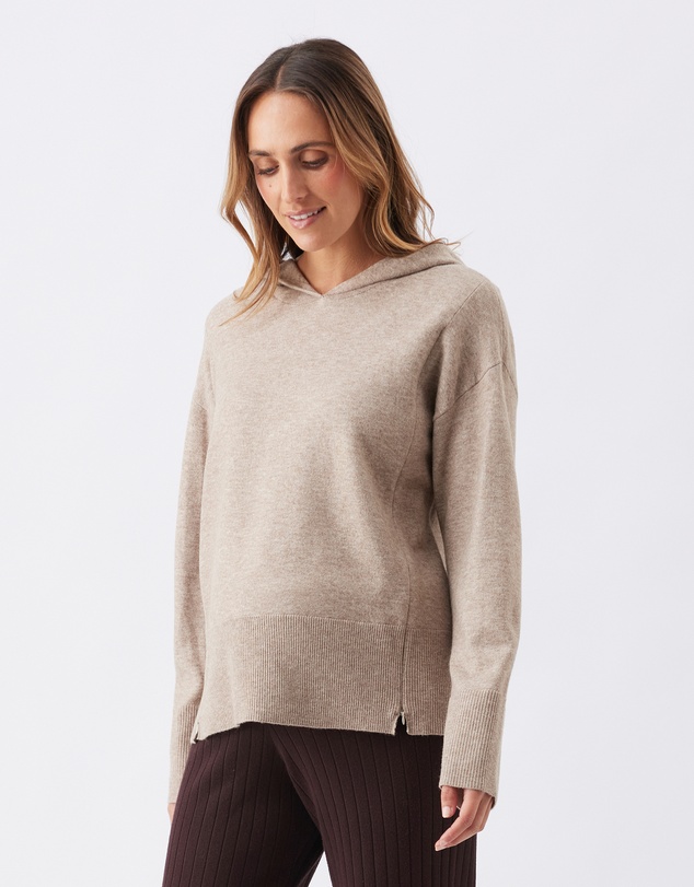 Ripe Maternity - Finley Nursing Knit Hoodie