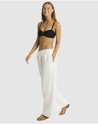Sea Level Australia - Tidal Linen Palazzo Pant